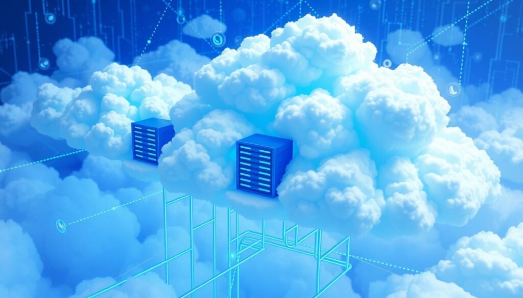 cloud infrastructure, data analytics, Google Cloud, Azure.