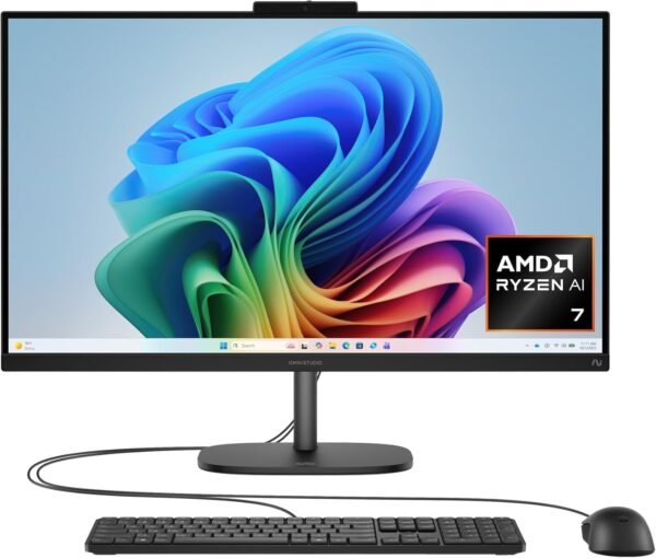 HP OmniStudio 27-inch AI Desktop